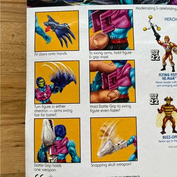 Masters of the Universe Terror Claws Skeletor - Picture 6 of 7